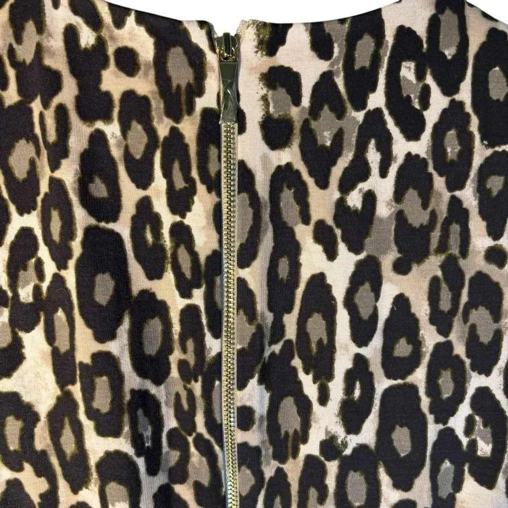 Kate Spade Autumn Leopard Print Skater Dress Size 0‎